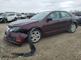 2011 Ford Fusion SE with VIN 3FAHP0HA7BR126375, listed as a Copart auction lot 46479255 with 129,204 mi miles and Salvage Title. Bid and sale history available at carsss.com. Image 1.
