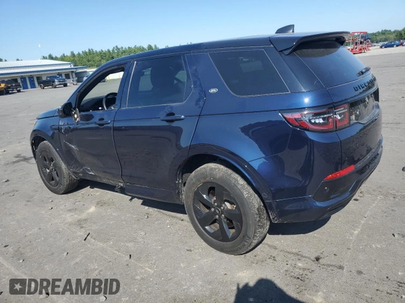 2021 Land Rover Discovery Sport S R-Dynamic with VIN SALCT2FX0MH890939, listed as a Copart auction lot 70275394 with 22,377 mi miles and Salvage Title. Bid and sale history available at carsss.com. Image 2.