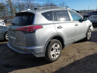 2017 Toyota RAV4 LE with VIN 2T3BFREV0HW637428, listed as a IAAI auction lot 41654391 with 63,298 mi miles. Bid and sale history available at carsss.com. Image 4.