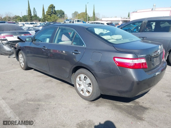 2007 Toyota Camry CE with VIN JTNBE46K273074924, listed as a IAAI auction lot 41598508 with 85,469 mi miles. Bid and sale history available at carsss.com. Image 3.