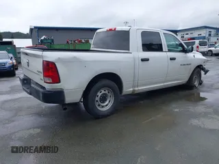 2012 Ram 1500 Tradesman with VIN 1C6RD7KP9CS319444, listed as a IAAI auction lot 42207825 with 80,133 mi miles and . Bid and sale history available at DreamBid. Image 4.
