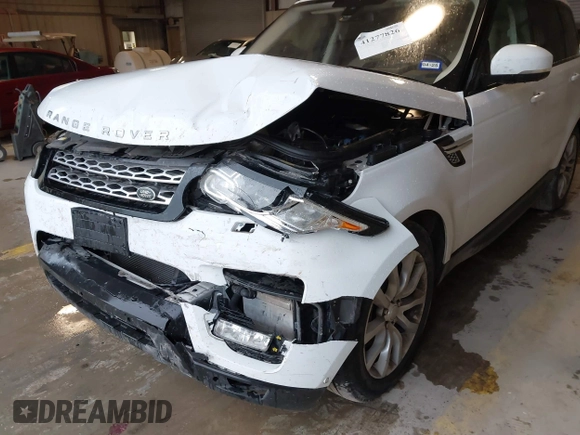 2016 Land Rover Range Rover Sport HSE with VIN SALWR2KF9GA640329, listed as a IAAI auction lot 41277826 with 82,099 mi miles and . Bid and sale history available at DreamBid. Image 6.