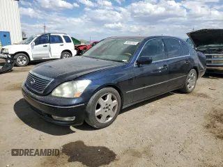 2004 Lexus LS 430 z VIN JTHBN36F340141284, wystawiony jako Copart lot #56053165 z przebiegiem 202 230 mil mil oraz Szkoda całkowita • Salvage title. Historia ofert i sprzedaży dostępna na DreamBid. Obrazek 1.