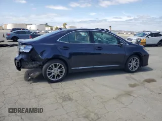 2010 Lexus HS 250h with VIN JTHBB1BA7A2023469, listed as a Copart auction lot 53436635 with 183,541 mi miles and Salvage Title. Bid and sale history available at carsss.com. Image 3.