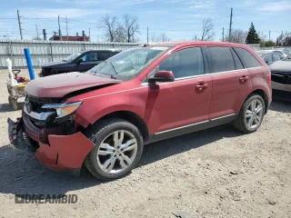2013 Ford Edge Limited with VIN 2FMDK3KC3DBA45065, listed as a Copart auction lot 53884065 with 221,687 mi miles and Clean Title. Bid and sale history available at carsss.com. Image 1.
