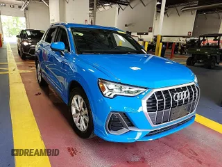 2023 Audi Q3 S line Premium with VIN WA1DECF30P1112673, listed as a IAAI auction lot 42808880 with 43,932 mi miles and . Bid and sale history available at DreamBid. Image 28.