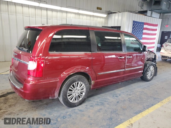 2014 Chrysler Town & Country Touring L 30th Anniversary with VIN 2C4RC1CG3ER107327, listed as a Copart auction lot 50154815 with 144,356 mi miles and Non Repairable. Bid and sale history available at DreamBid. Image 3.