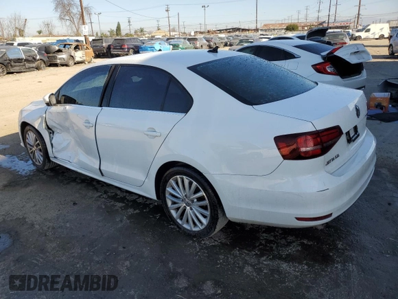2016 Volkswagen Jetta Sedan 1.8T SEL with VIN 3VWL17AJ0GM326511, listed as a Copart auction lot 50162205 with 128,670 mi miles and Salvage Title. Bid and sale history available at carsss.com. Image 2.
