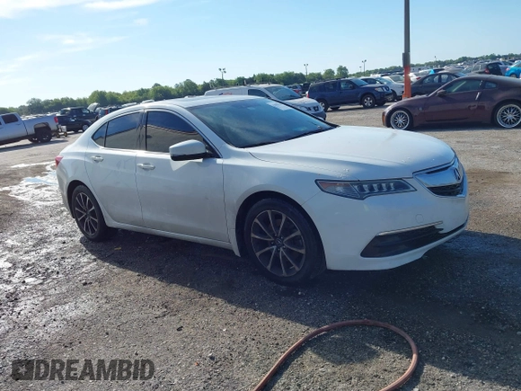 2015 Acura TLX V6 Tech with VIN 19UUB2F51FA006484, listed as a IAAI auction lot 41842538 with 135,135 mi miles. Bid and sale history available at carsss.com. Image 13.