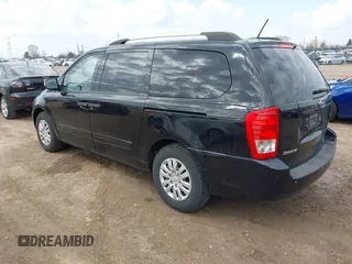 2011 Kia Sedona LX with VIN KNDMG4C7XB6368795, listed as a IAAI auction lot 42095251 with 146,813 mi miles. Bid and sale history available at carsss.com. Image 3.