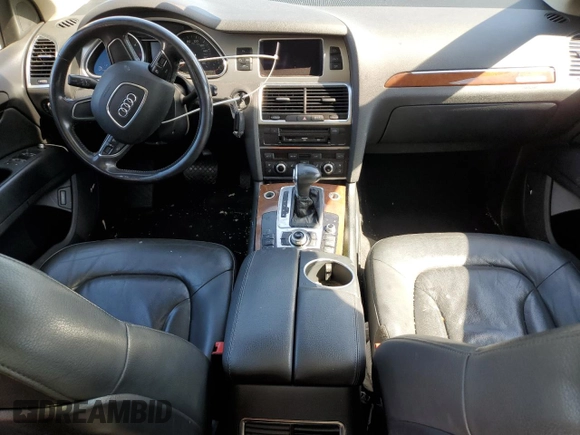 2013 Audi Q7 3.0L TDI Premium Plus with VIN WA1LMAFE0DD009655, listed as a Copart auction lot 49687045 with 0 mi miles and Salvage Title. Bid and sale history available at carsss.com. Image 8.
