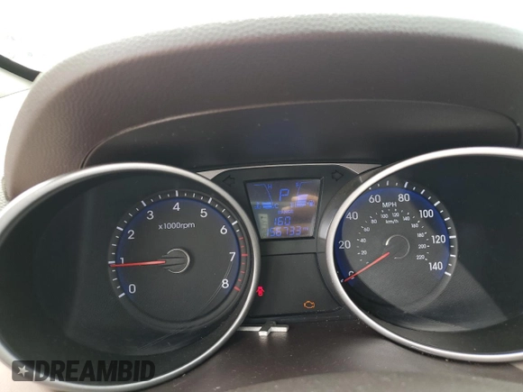 2015 Hyundai Tucson GLS with VIN KM8JT3AF4FU105959, listed as a Copart auction lot 62782944 with 156,733 mi miles and Salvage Title. Bid and sale history available at DreamBid. Image 9.