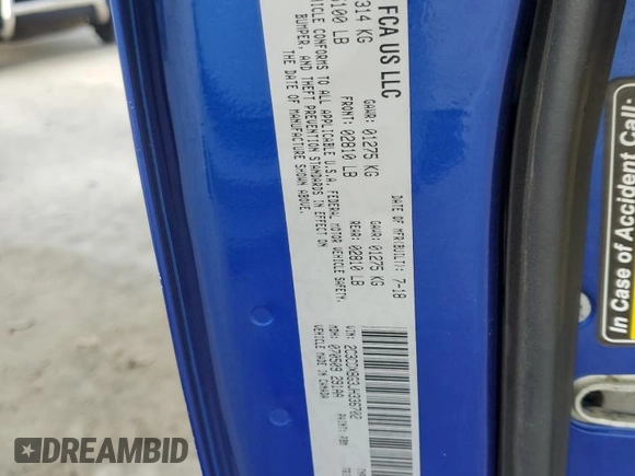 2018 Dodge Charger SXT with VIN 2C3CDXBG3JH336702, listed as a Copart auction lot 55782485 with Not Provided miles and Clean Title. Bid and sale history available at DreamBid. Image 13.