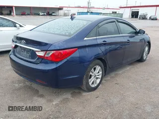 2013 Hyundai Sonata GLS with VIN 5NPEB4AC9DH781979, listed as a IAAI auction lot 42195958 with 138,628 mi miles and . Bid and sale history available at carsss.com. Image 4.