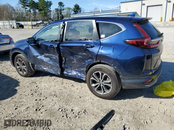 2022 Honda CR-V EX z VIN 2HKRW2H53NH609871, wystawiony jako Copart lot #53911295 z przebiegiem 55 024 mil mil oraz Szkoda całkowita • Salvage title. Historia ofert i sprzedaży dostępna na DreamBid. Obrazek 2.