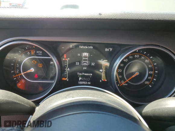 2018 Jeep Wrangler Unlimited Sport with VIN 1C4HJXDG9JW209512, listed as a Copart auction lot 61839505 with 155,953 mi miles and Clean title. Bid and sale history available at DreamBid. Image 9.