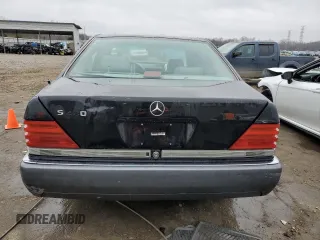 1994 Mercedes-Benz S with VIN WDBGA43E1RA183733, listed as a Copart auction lot 69675834 with Not Provided miles and Salvage Title. Bid and sale history available at DreamBid. Image 6.