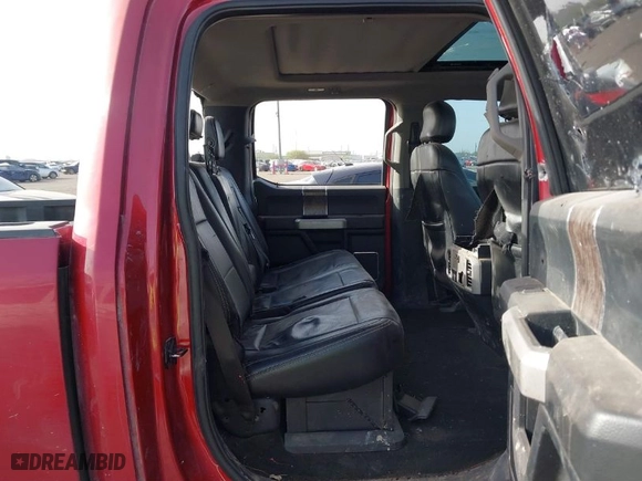 2017 Ford Super Duty F-250 SRW Lariat with VIN 1FT7W2B65HED25087, listed as a IAAI auction lot 41728449 with 122,396 mi miles. Bid and sale history available at carsss.com. Image 8.