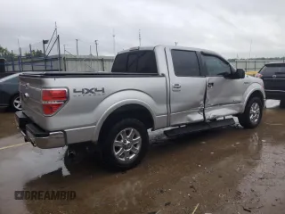 2013 Ford F-150 XL with VIN 1FTFW1ET7DKG21120, listed as a Copart auction lot 60106235 with 123,446 mi miles and Salvage title. Bid and sale history available at DreamBid. Image 3.