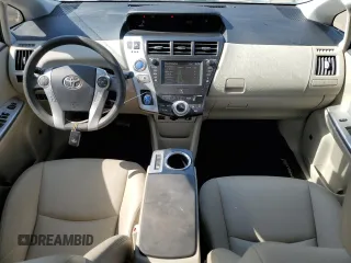 2012 Toyota Prius Two with VIN JTDZN3EU4C3132722, listed as a Copart auction lot 55067085 with 134,276 mi miles and Salvage Title. Bid and sale history available at DreamBid. Image 8.