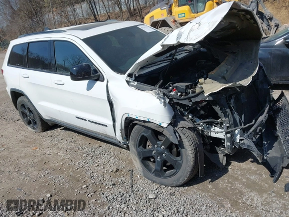 2019 Jeep Grand Cherokee Upland with VIN 1C4RJFAG4KC621150, listed as a IAAI auction lot 41782333 with 98,801 mi miles. Bid and sale history available at carsss.com. Image 1.