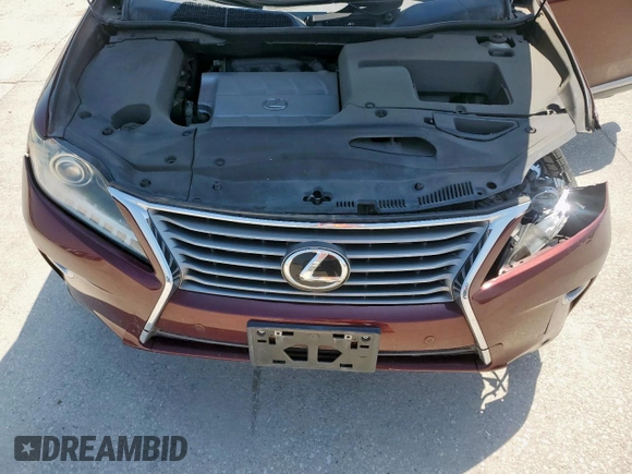 2013 Lexus RX 350 z VIN 2T2ZK1BA0DC100779, wystawiony jako Copart lot #52111975 z przebiegiem 152 156 mil mil oraz Szkoda całkowita • Salvage title. Historia ofert i sprzedaży dostępna na DreamBid. Obrazek 13.