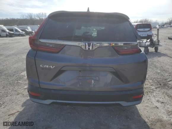 2022 Honda CR-V EX-L with VIN 5J6RW1H85NA008807, listed as a Copart auction lot 87745955 with 36,847 mi miles and Salvage Title. Bid and sale history available at carsss.com. Image 6.