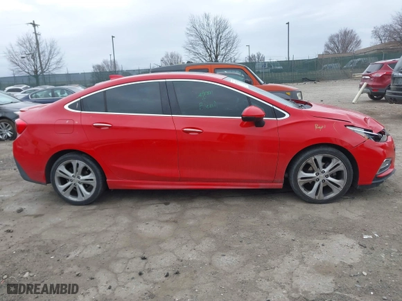 2016 Chevrolet Cruze Premier with VIN 1G1BG5SMXG7307851, listed as a IAAI auction lot 41726921 with 156,693 mi miles. Bid and sale history available at carsss.com. Image 12.