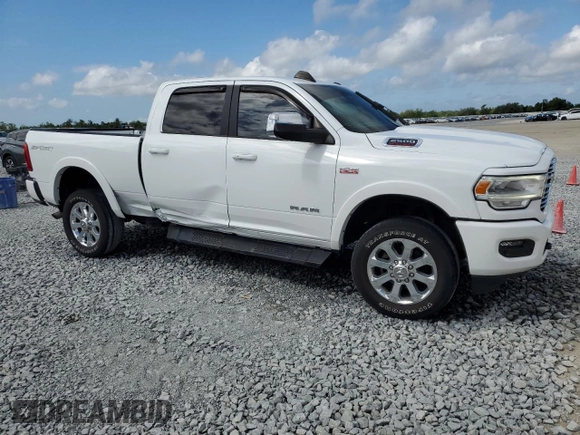 2022 Ram 2500 Laramie z VIN 3C6UR5FJ7NG229712, wystawiony jako Copart lot #51058115 z przebiegiem 36 094 mil mil oraz Szkoda całkowita • Salvage title. Historia ofert i sprzedaży dostępna na DreamBid. Obrazek 4.