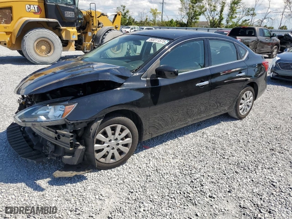 2019 Nissan Sentra S with VIN 3N1AB7APXKY357295, listed as a Copart auction lot 50011575 with 94,865 mi miles and Non Repairable. Bid and sale history available at carsss.com. Image 1.