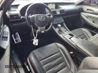 2017 Lexus RC 300 with VIN JTHSM5BCXH5003177, listed as a Copart auction lot 44619945 with 84,614 mi miles and Salvage title. Bid and sale history available at DreamBid. Image 8.
