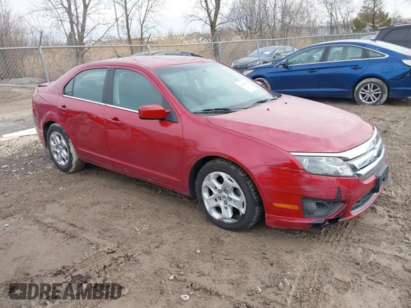 2010 Ford Fusion SE with VIN 3FAHP0HA3AR222387, listed as a IAAI auction lot 41652839 with 94,216 mi miles. Bid and sale history available at carsss.com. Image 1.