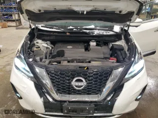 2023 Nissan Murano SL with VIN 5N1AZ2CS1PC121868, listed as a Copart auction lot 88014215 with 20,766 mi miles and Salvage Title. Bid and sale history available at carsss.com. Image 11.