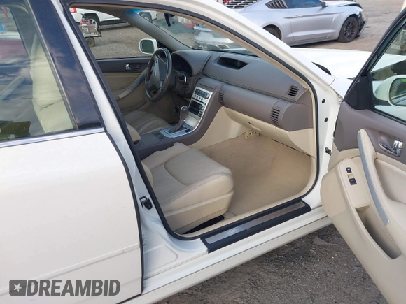2005 Infiniti G35 z VIN JNKCV51F65M315544, wystawiony jako IAAI lot #41909006 z przebiegiem 142 000 mil mil oraz . Historia ofert i sprzedaży dostępna na DreamBid. Obrazek 5.