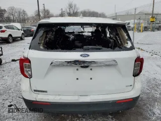 2020 Ford Explorer with VIN 1FMSK8BH8LGC85266, listed as a Copart auction lot 45816625 with Not Provided miles and Salvage Title. Bid and sale history available at carsss.com. Image 6.