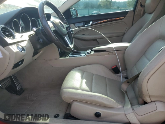 2013 Mercedes-Benz C 350 with VIN WDDGJ5HB9DG030888, listed as a Copart auction lot 50780865 with 130,389 mi miles and Salvage Title. Bid and sale history available at carsss.com. Image 7.