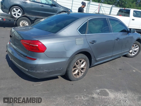 2016 Volkswagen Passat S with VIN 1VWAT7A30GC013544, listed as a IAAI auction lot 42643834 with 163,000 mi miles and . Bid and sale history available at DreamBid. Image 4.