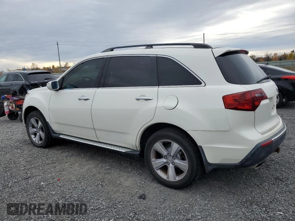 2013 Acura MDX Advance Pkg with VIN 2HNYD2H62DH003568, listed as a Copart auction lot 76693834 with 0 mi miles and Non Repairable. Bid and sale history available at carsss.com. Image 2.