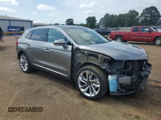 2016 Lincoln MKX Reserve with VIN 2LMTJ6LP9GBL83547, listed as a Copart auction lot 54585795 with 76,884 mi miles and Salvage Title. Bid and sale history available at carsss.com. Image 4.