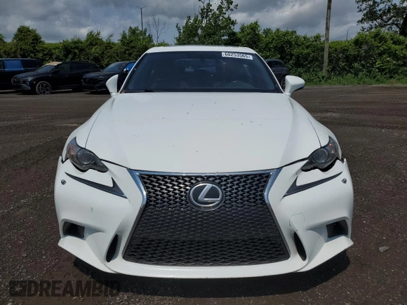 2014 Lexus IS 250 with VIN JTHCF1D27E5010658, listed as a Copart auction lot 60253565 with 246,675 mi miles and Salvage title. Bid and sale history available at DreamBid. Image 5.