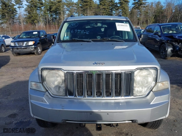 2009 Jeep Liberty Limited with VIN 1J8GN58K89W550147, listed as a IAAI auction lot 41209545 with 185,677 mi miles. Bid and sale history available at carsss.com. Image 13.