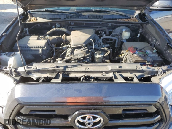 2016 Toyota Tacoma SR z VIN 5TFSX5EN3GX042122, wystawiony jako Copart lot #55433575 z przebiegiem 57 374 mil mil oraz Szkoda całkowita • Salvage title. Historia ofert i sprzedaży dostępna na DreamBid. Obrazek 11.