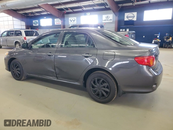 2009 Toyota Corolla with VIN JTDBL40E099021569, listed as a Copart auction lot 53138335 with 131,373 mi miles and Salvage Title. Bid and sale history available at carsss.com. Image 2.