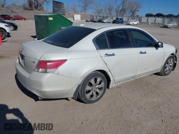 2010 Honda Accord EX-L z VIN 1HGCP3F87AA021545, wystawiony jako IAAI lot #41452486 z przebiegiem 140 615 mil mil oraz . Historia ofert i sprzedaży dostępna na DreamBid. Obrazek 4.