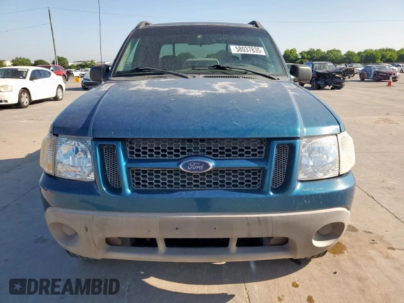 2001 Ford Explorer Sport Trac z VIN 1FMZU67E91UB98308, wystawiony jako Copart lot #58037835 z przebiegiem 163 398 mil mil oraz Czysty tytuł • Clean title. Historia ofert i sprzedaży dostępna na DreamBid. Obrazek 5.