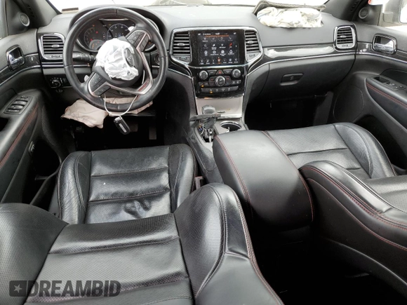 2019 Jeep Grand Cherokee Trailhawk with VIN 1C4RJFLT2KC854714, listed as a Copart auction lot 53761525 with 52,526 mi miles and Salvage title. Bid and sale history available at DreamBid. Image 8.