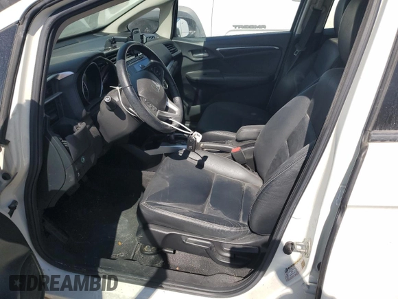 2017 Honda Fit EX-L with VIN JHMGK5H86HS012300, listed as a Copart auction lot 46422195 with 77,741 mi miles and Salvage title. Bid and sale history available at DreamBid. Image 7.