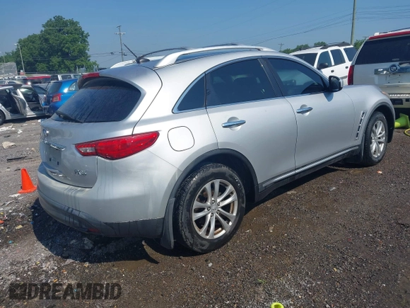 2009 Infiniti FX with VIN JNRAS18U29M103731, listed as a IAAI auction lot 42549091 with 191,296 mi miles and . Bid and sale history available at DreamBid. Image 4.
