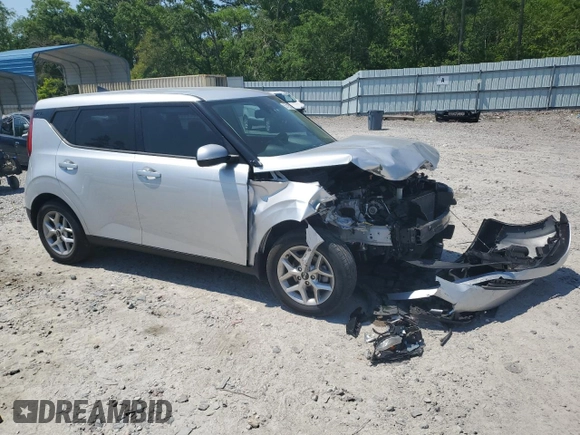 2020 Kia Soul S with VIN KNDJ23AU8L7728596, listed as a Copart auction lot 53716525 with 46,069 mi miles and Salvage Title. Bid and sale history available at DreamBid. Image 4.