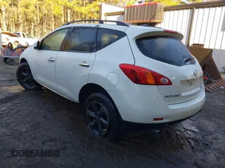 2009 Nissan Murano S with VIN JN8AZ18W79W141106, listed as a IAAI auction lot 41260837 with 142,430 mi miles and . Bid and sale history available at DreamBid. Image 3.